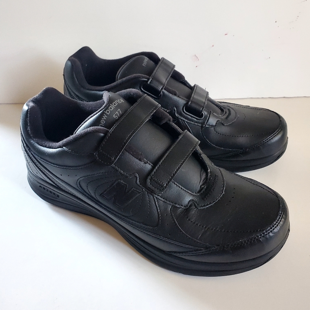 New Balance Black  Double Strap Walking Shoes Men's US 12.5
